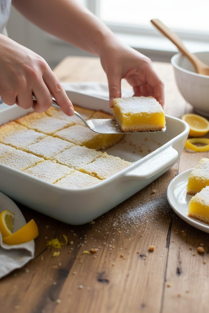 Perfect Lemon Shortbread Bars
