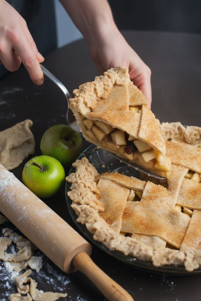 Perfect Pi Day Apple Pie