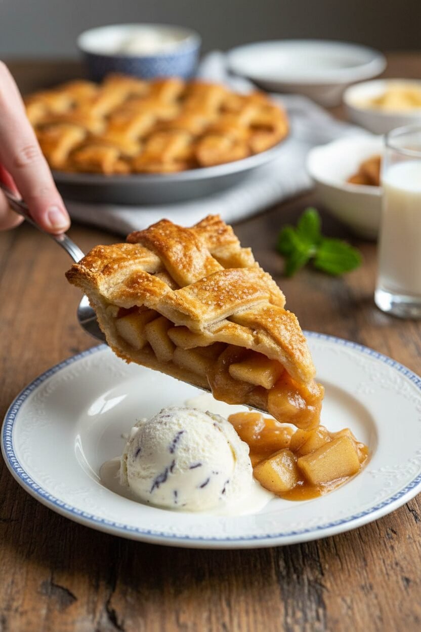 Perfect Pi Day Apple Pie