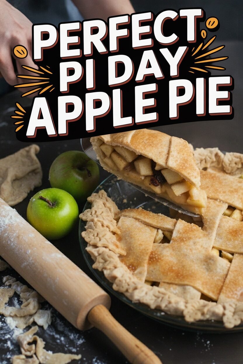 Perfect Pi Day Apple Pie