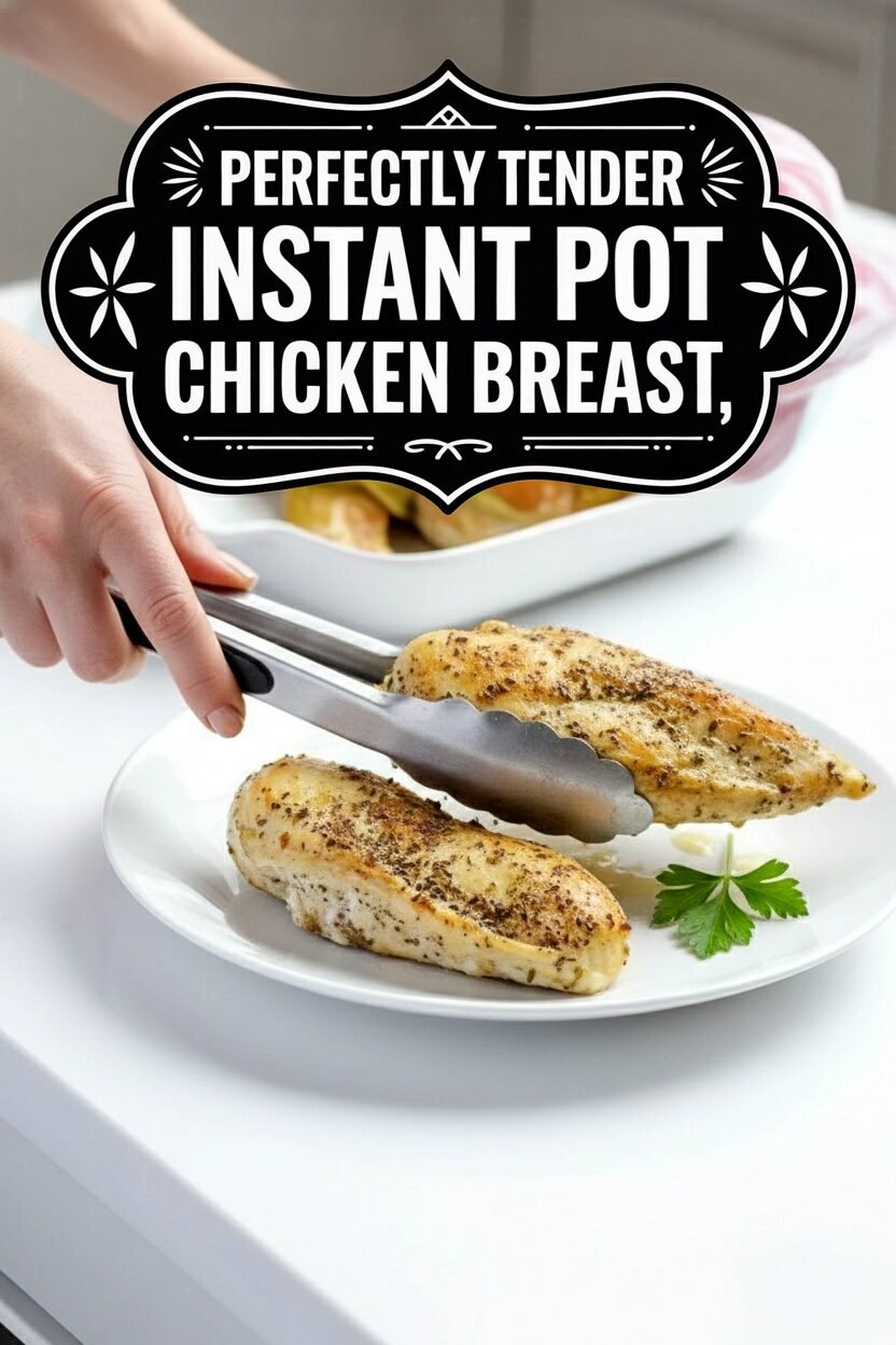 Perfectly Tender Instant Pot Chicken Breast