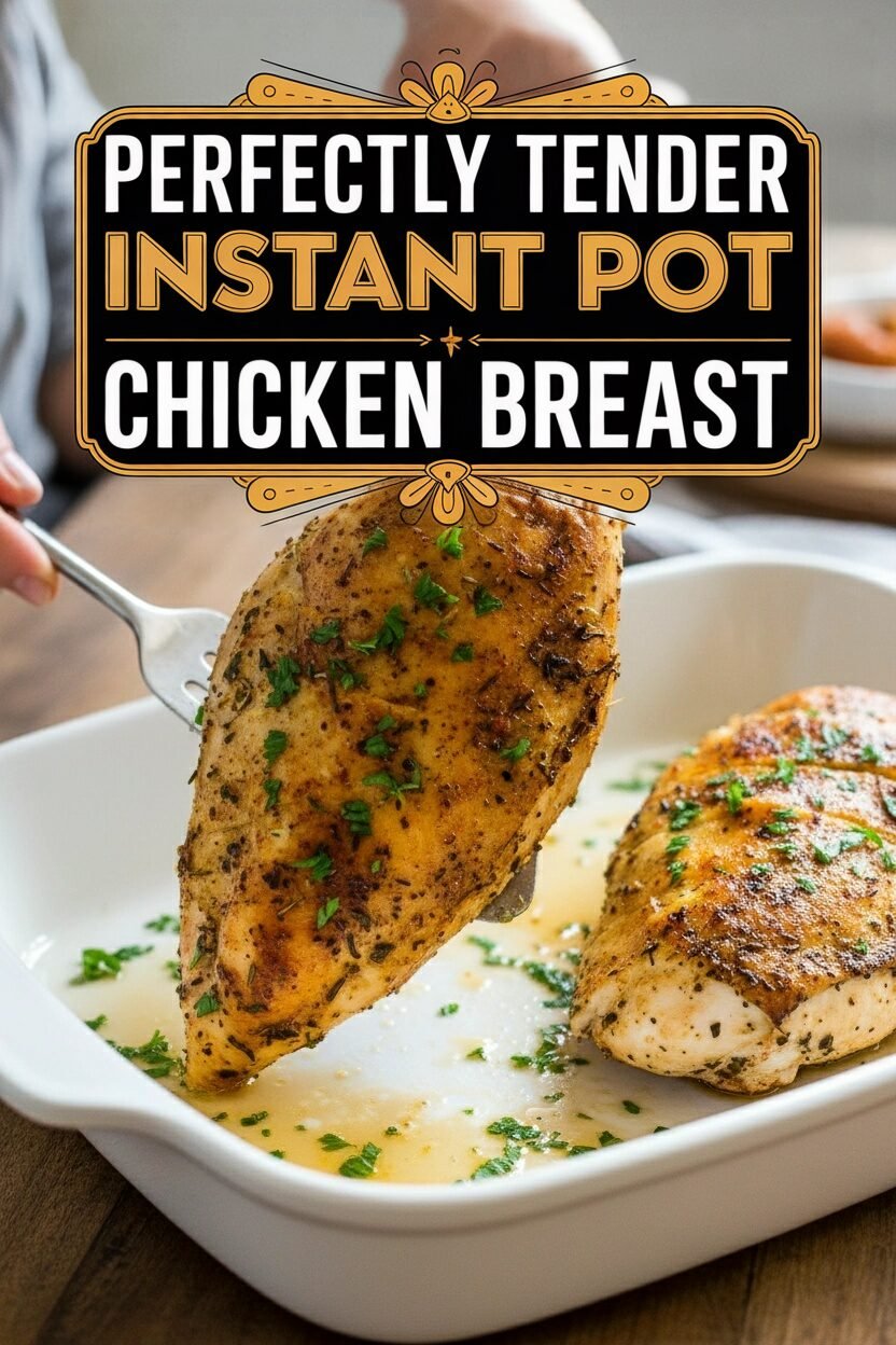 Perfectly Tender Instant Pot Chicken Breast