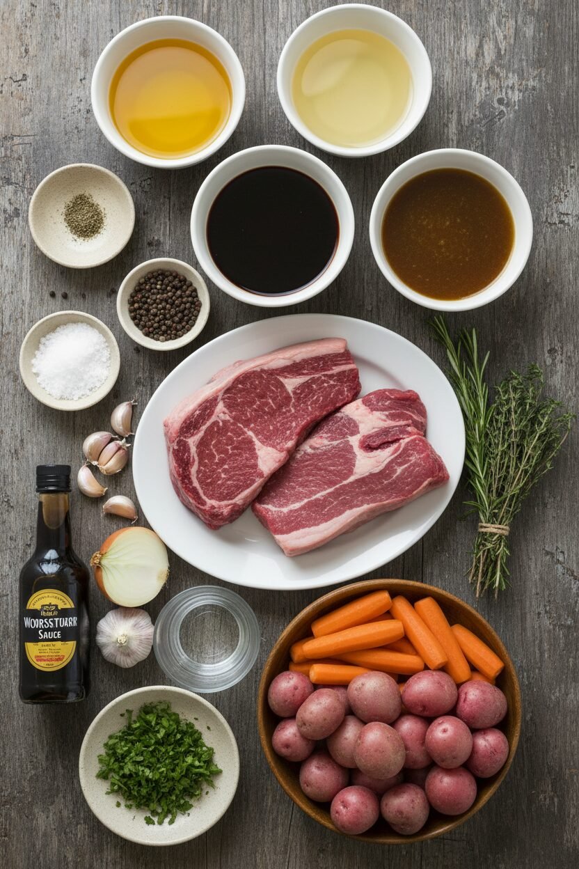 Pressure Cooker Beef and Vegetable Supper