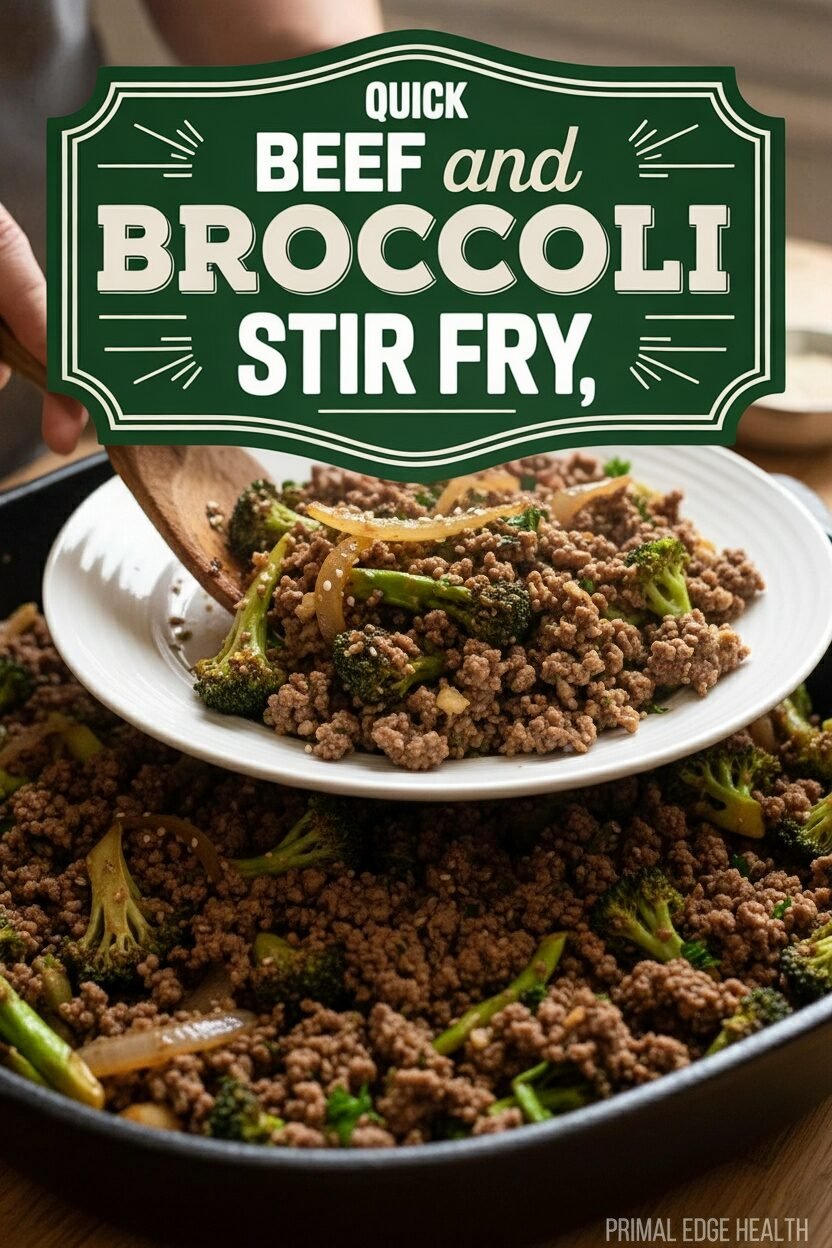 Quick Beef and Broccoli Stir Fry