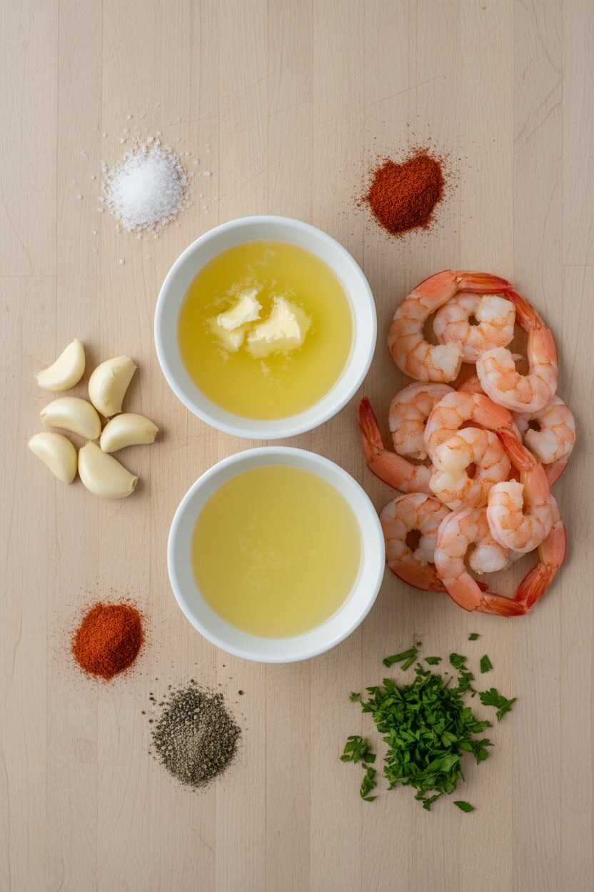 Quick Garlic Butter Shrimp in Twenty Minutes