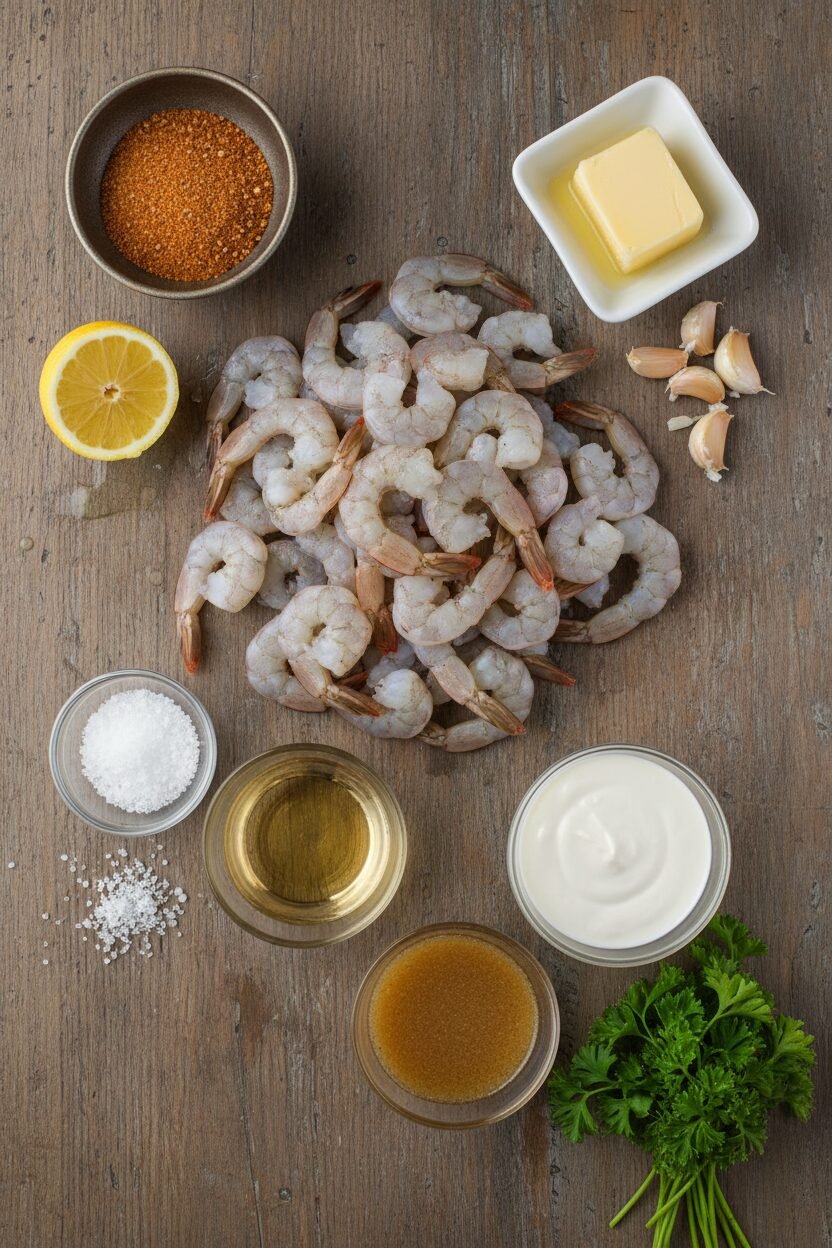 Quick Lemon Garlic Shrimp Pasta