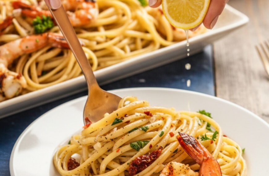 Easy 30-Minute Shrimp Scampi with Linguine