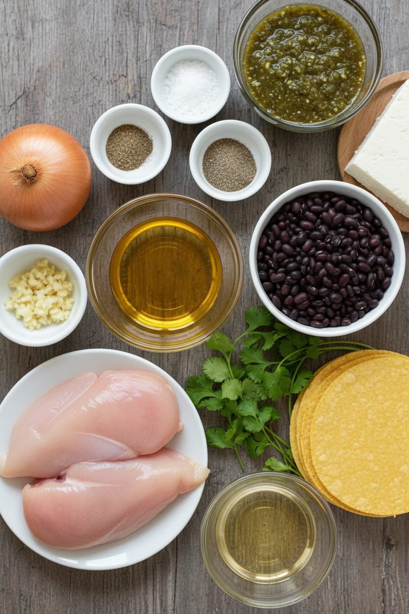 Quick Rotisserie Chicken Sheet Pan Tacos