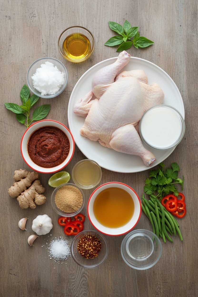 Quick Thai Chicken Red Curry