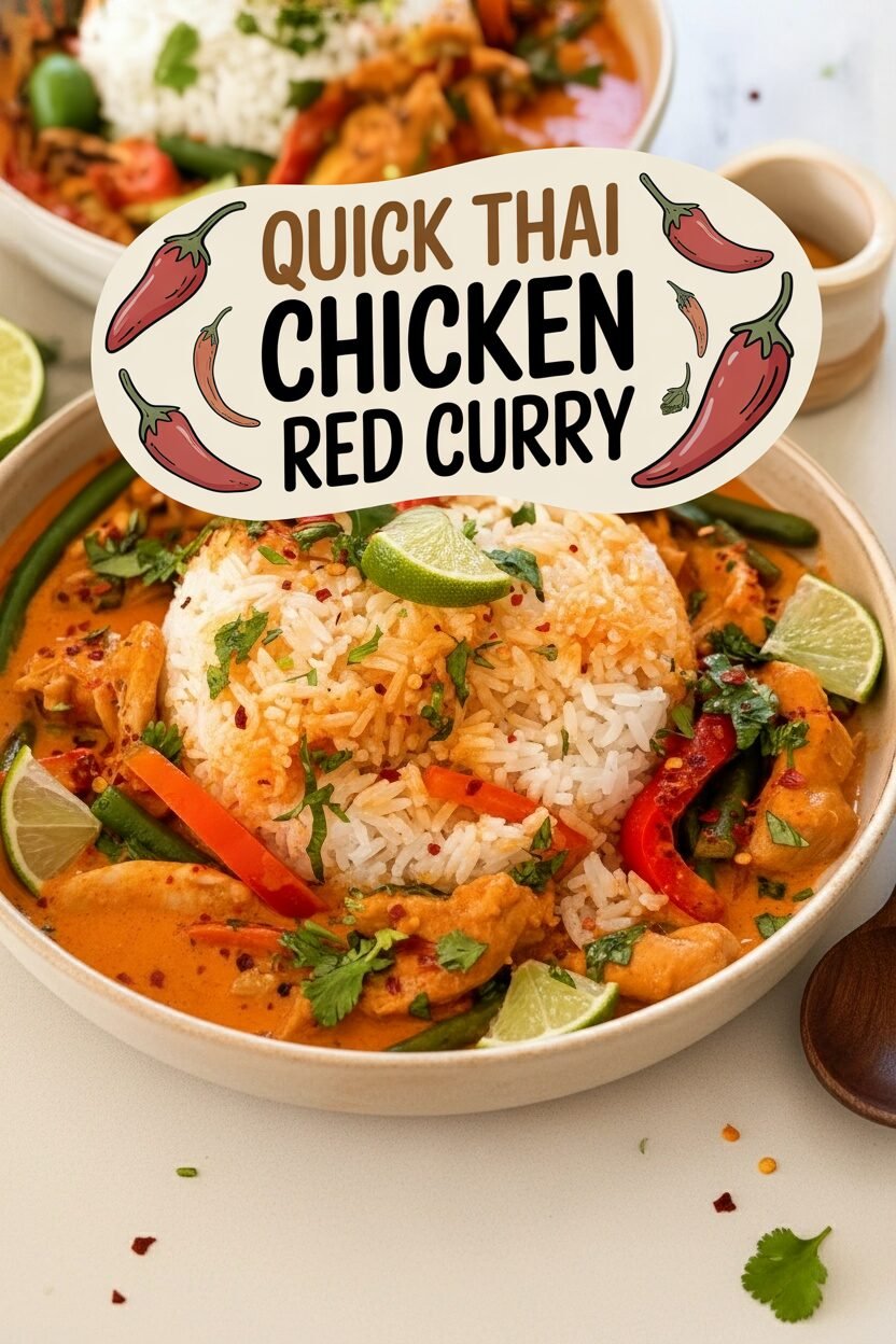 Quick Thai Chicken Red Curry