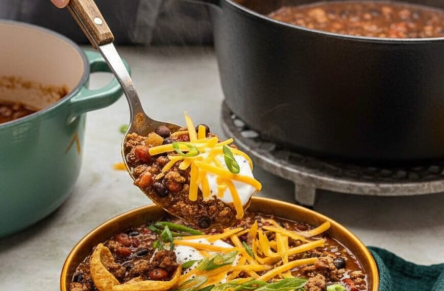 Quick and Hearty Turkey Bean Chili