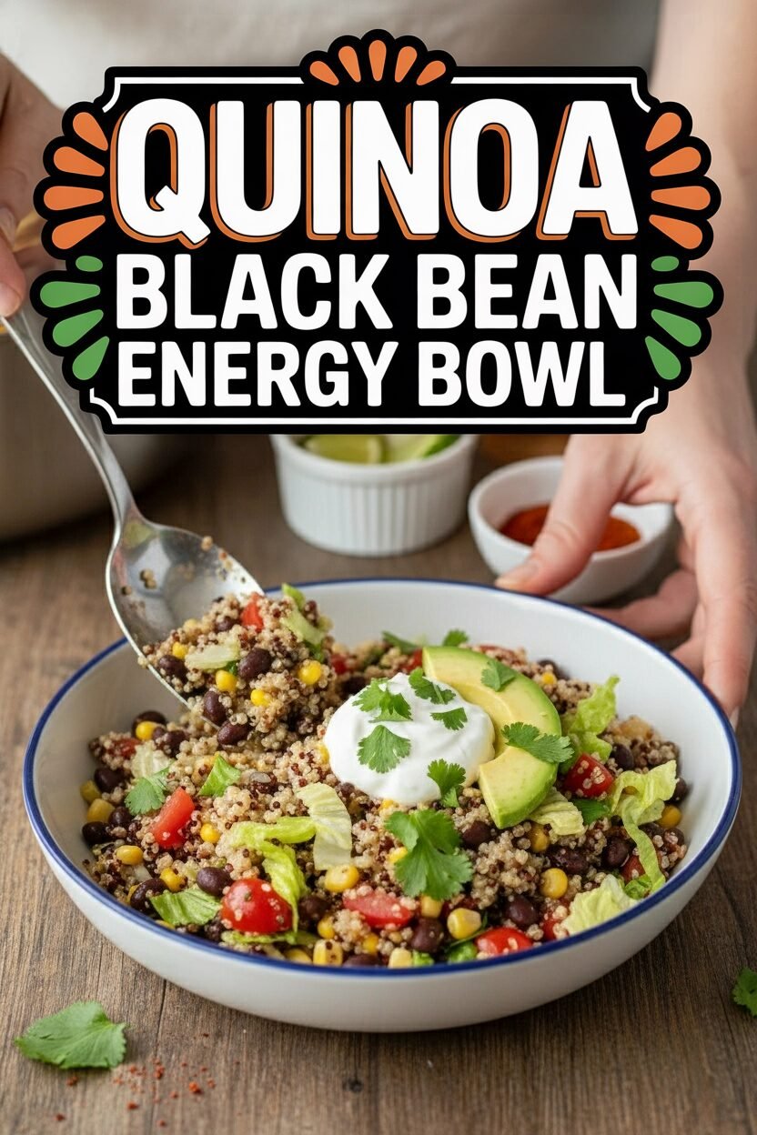 Quinoa Black Bean Energy Bowl