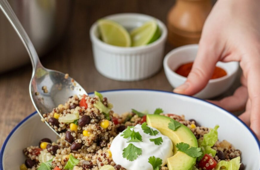 Quinoa Black Bean Energy Bowl
