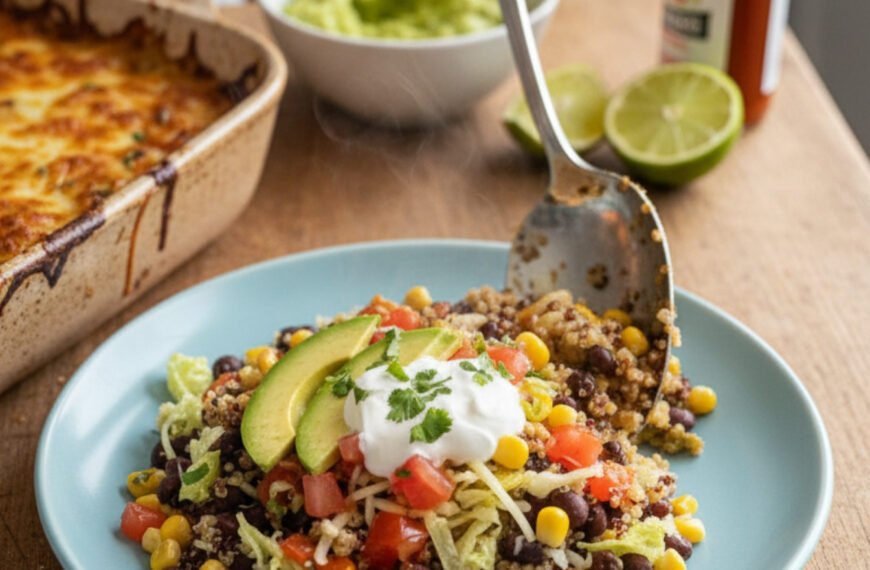 Healthy Quinoa and Black Bean Power Bowl