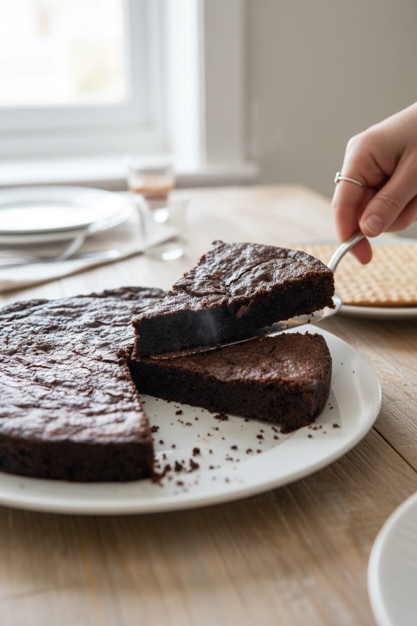 Rich Flourless Chocolate Passover Cake