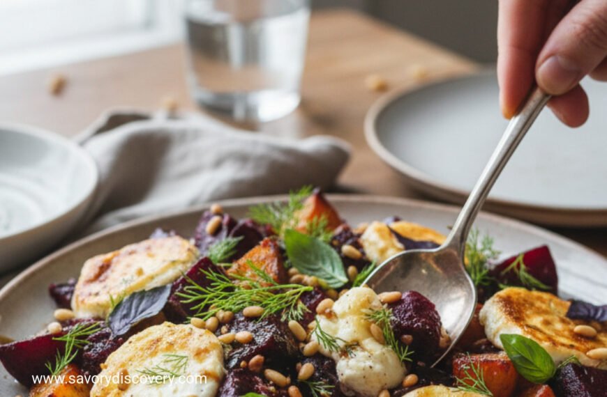 Best Roasted Beet and Goat Cheese Salad