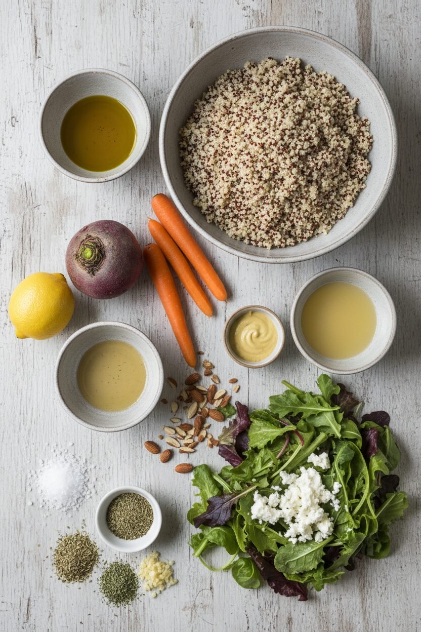 Roasted Beet and Quinoa Power Salad