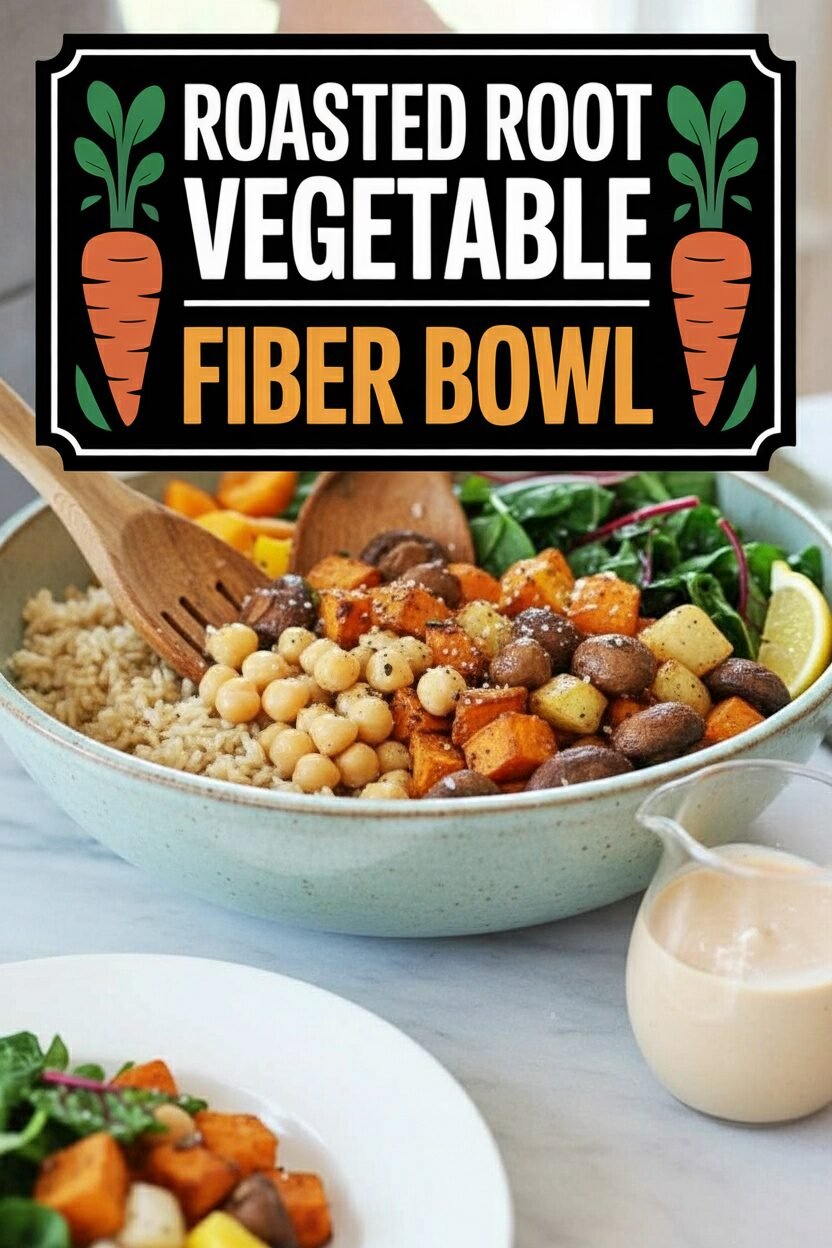 Roasted Root Vegetable Fiber Bowl