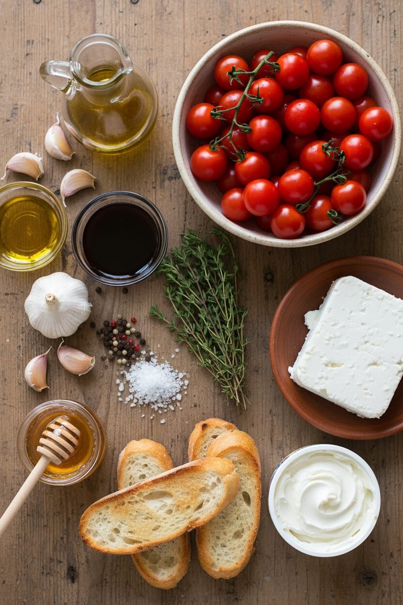 Roasted Tomato and Whipped Feta Dip