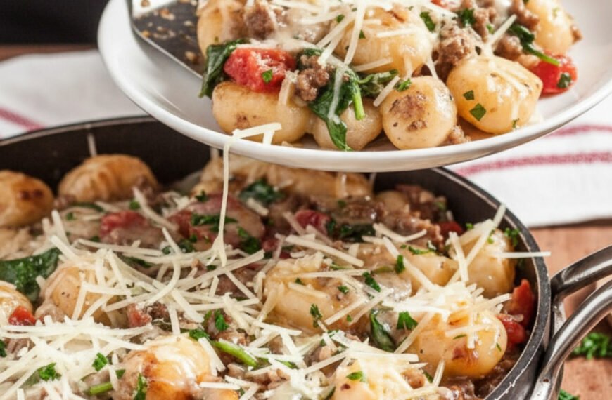 Easy 30-Minute Sausage and Gnocchi One-Pot