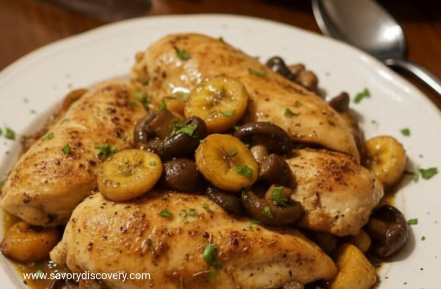 Skillet Chicken Marsala with Mushrooms