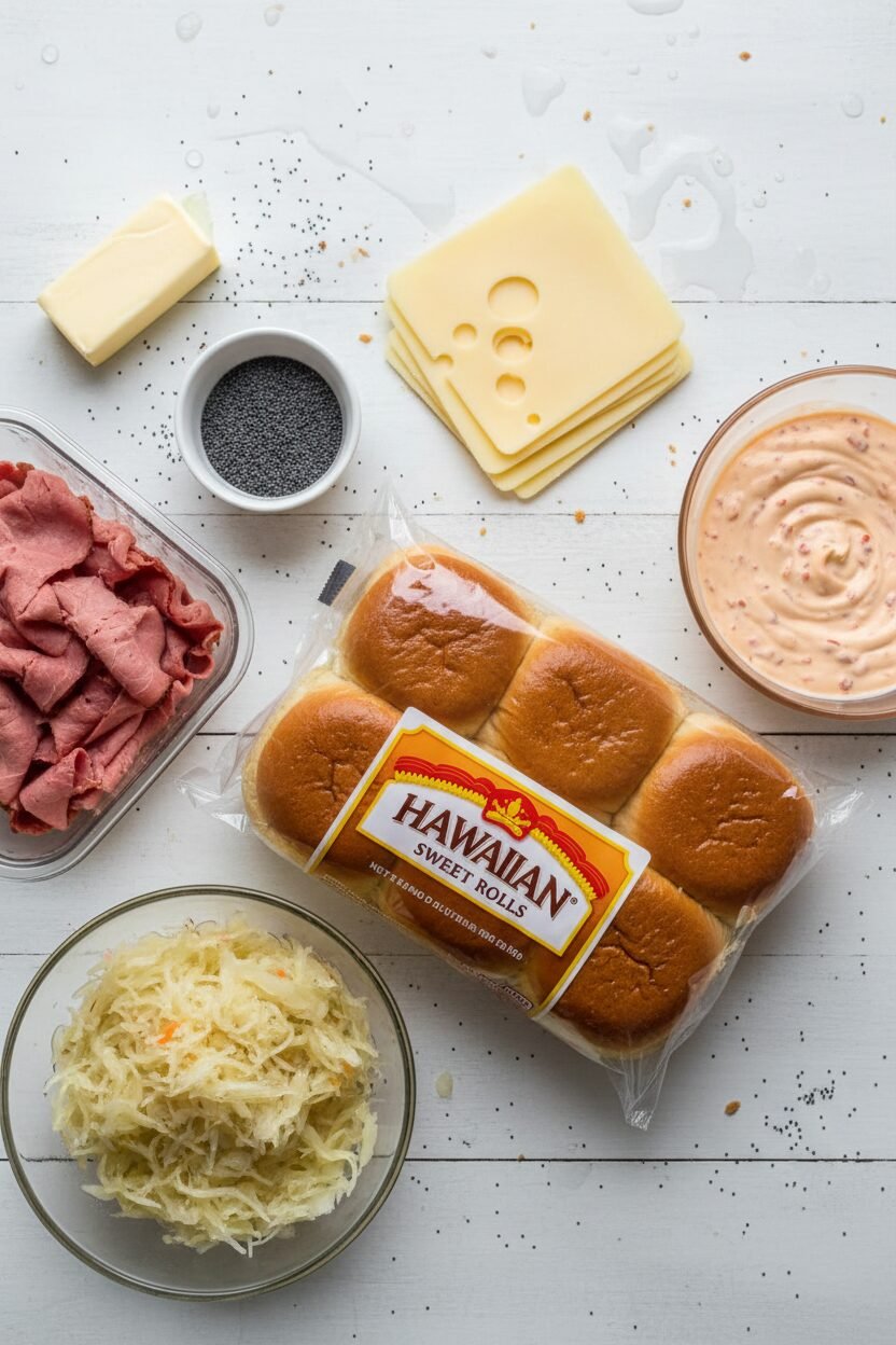 Savory Corned Beef Sliders with Creamy Dressing