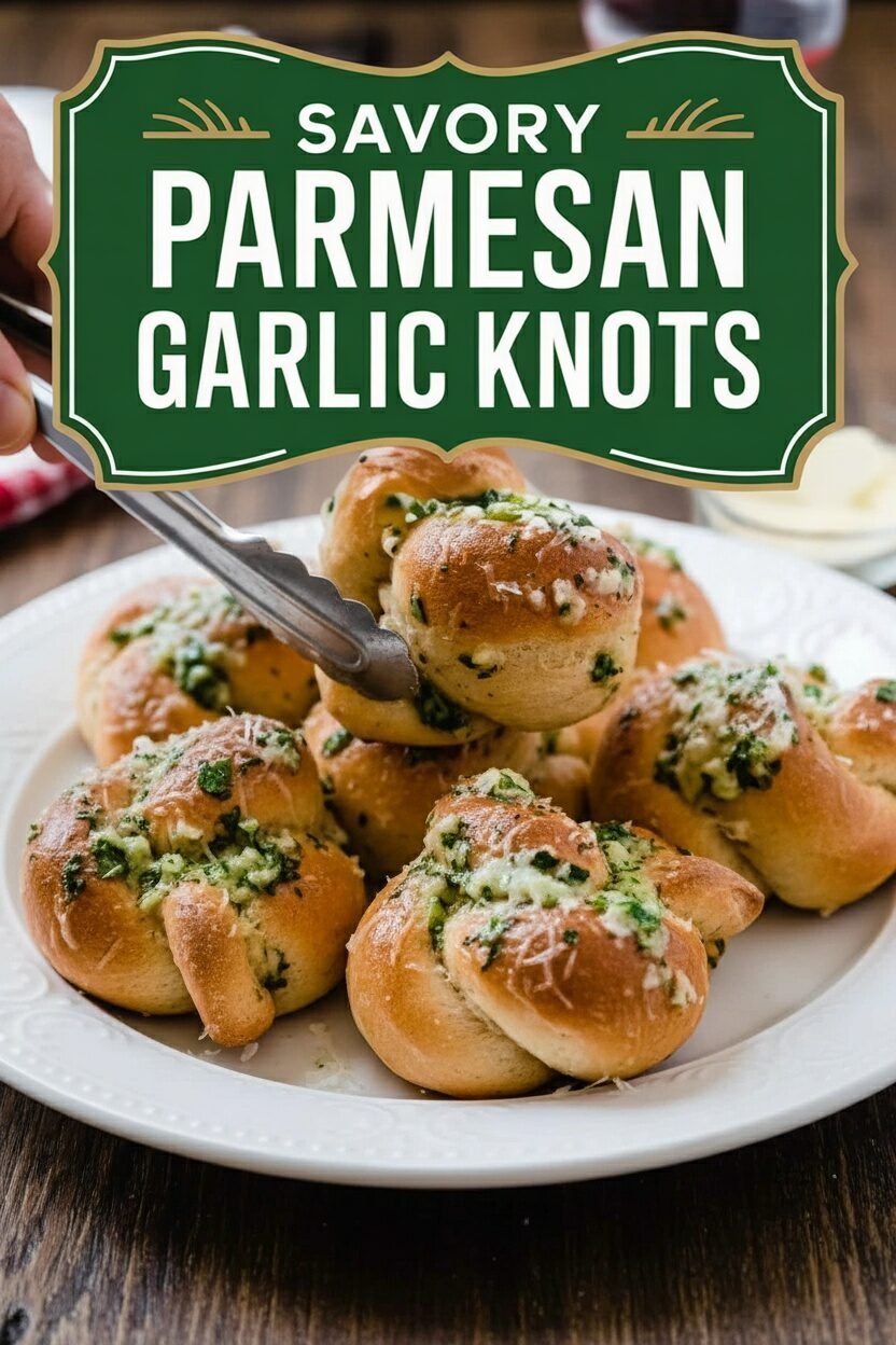 Savory Parmesan Garlic Knots