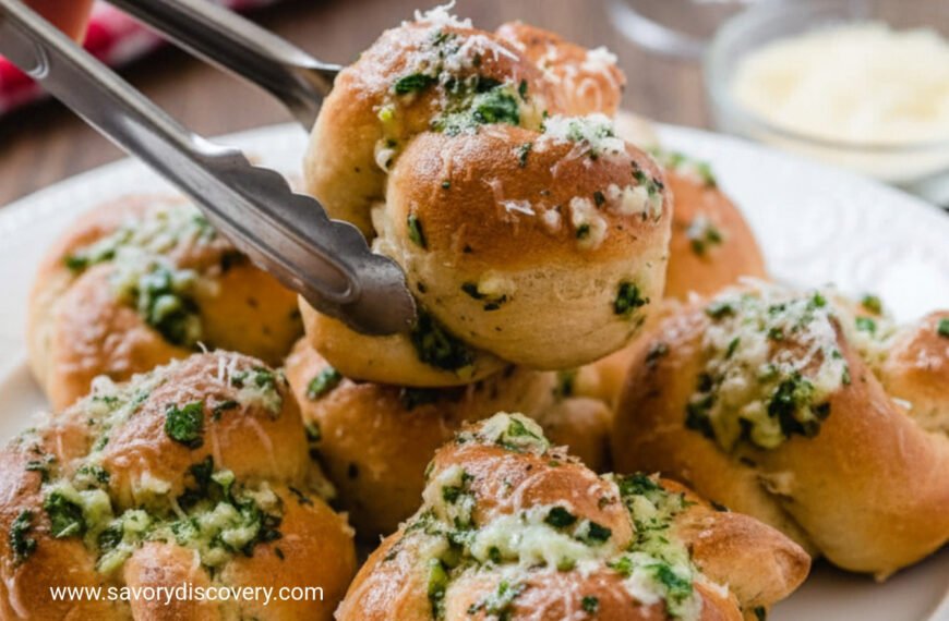 Savory Parmesan Garlic Knots