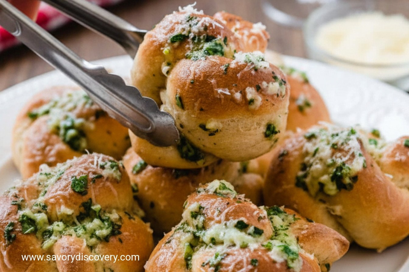Savory Parmesan Garlic Knots