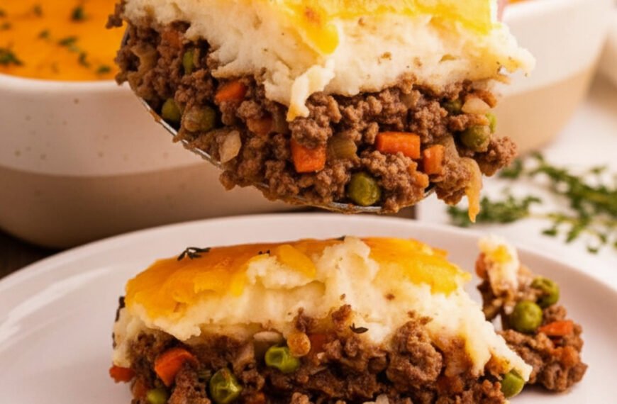 Savory Shepherd’s Pie with Mashed Potato Crust