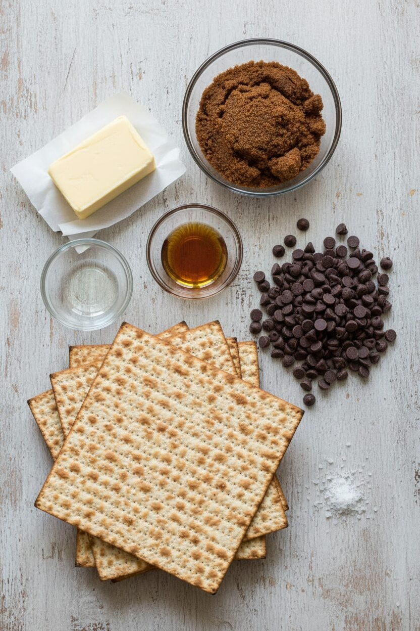 Sea Salt Matzo Toffee Passover Crack