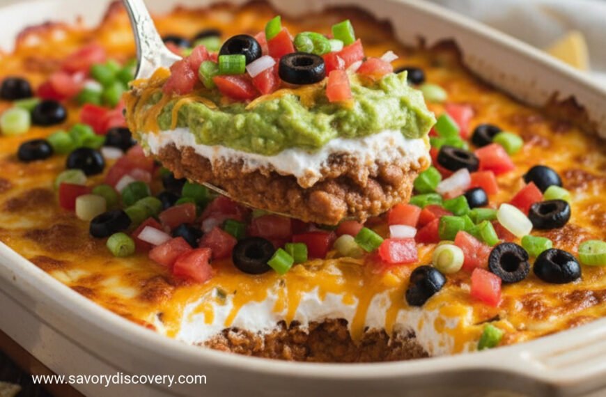 Classic Layered Bean Dip