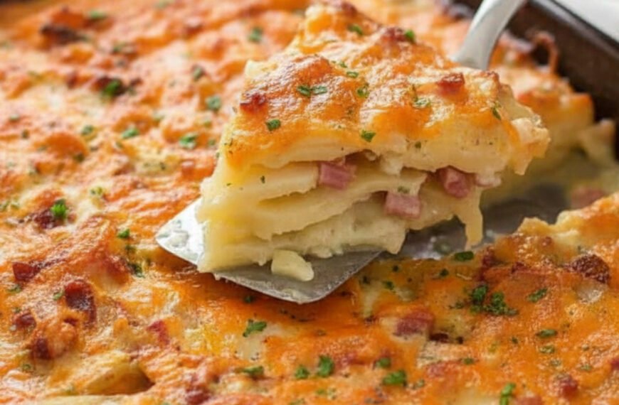 The Ultimate Sheet Pan Scalloped Potatoes and Ham