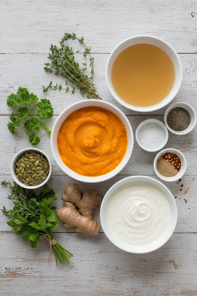 Silky Autumn Pumpkin Bisque