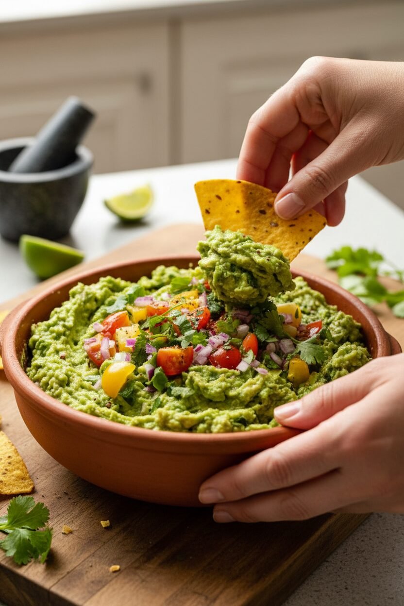 Simple Fresh Guacamole Recipe