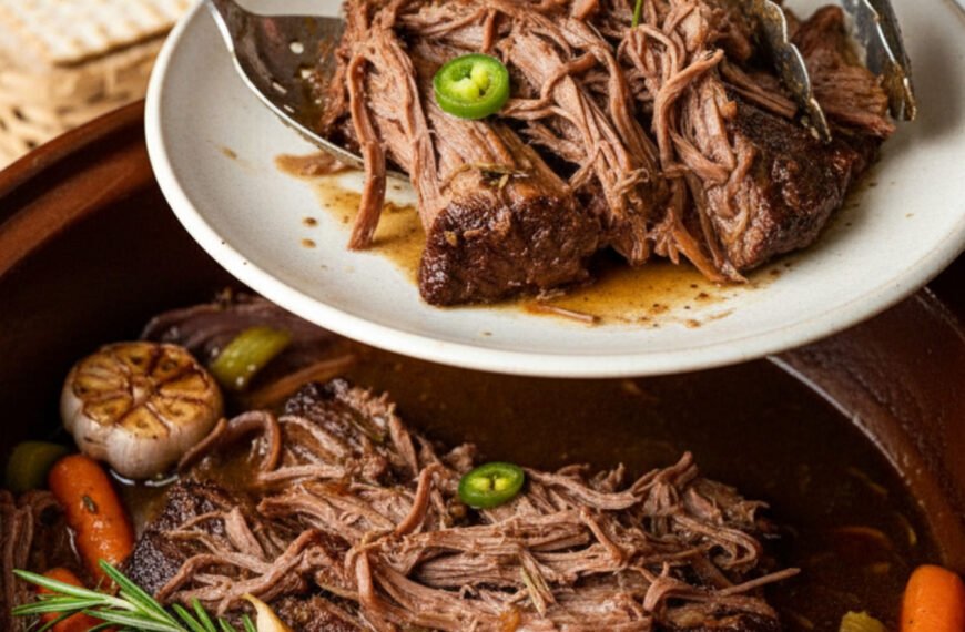 Slow Cooker Brisket for Your Passover Table