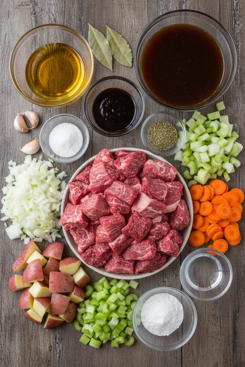 Slow Cooker Guinness Beef Stew for St Patricks Day