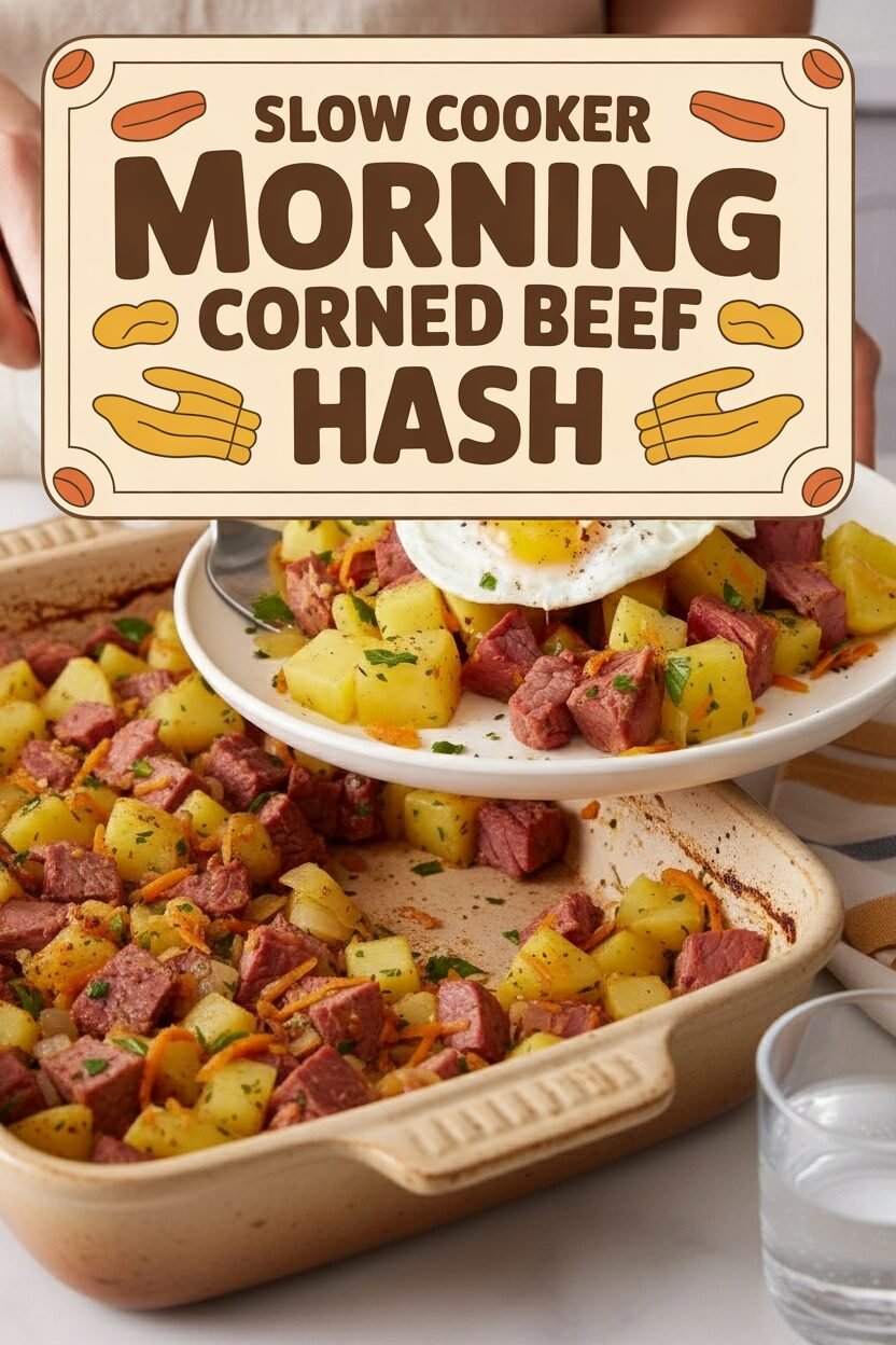 Slow Cooker Morning Corned Beef Hash