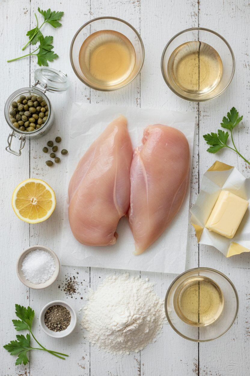 Speedy Chicken Piccata with Lemon Capers