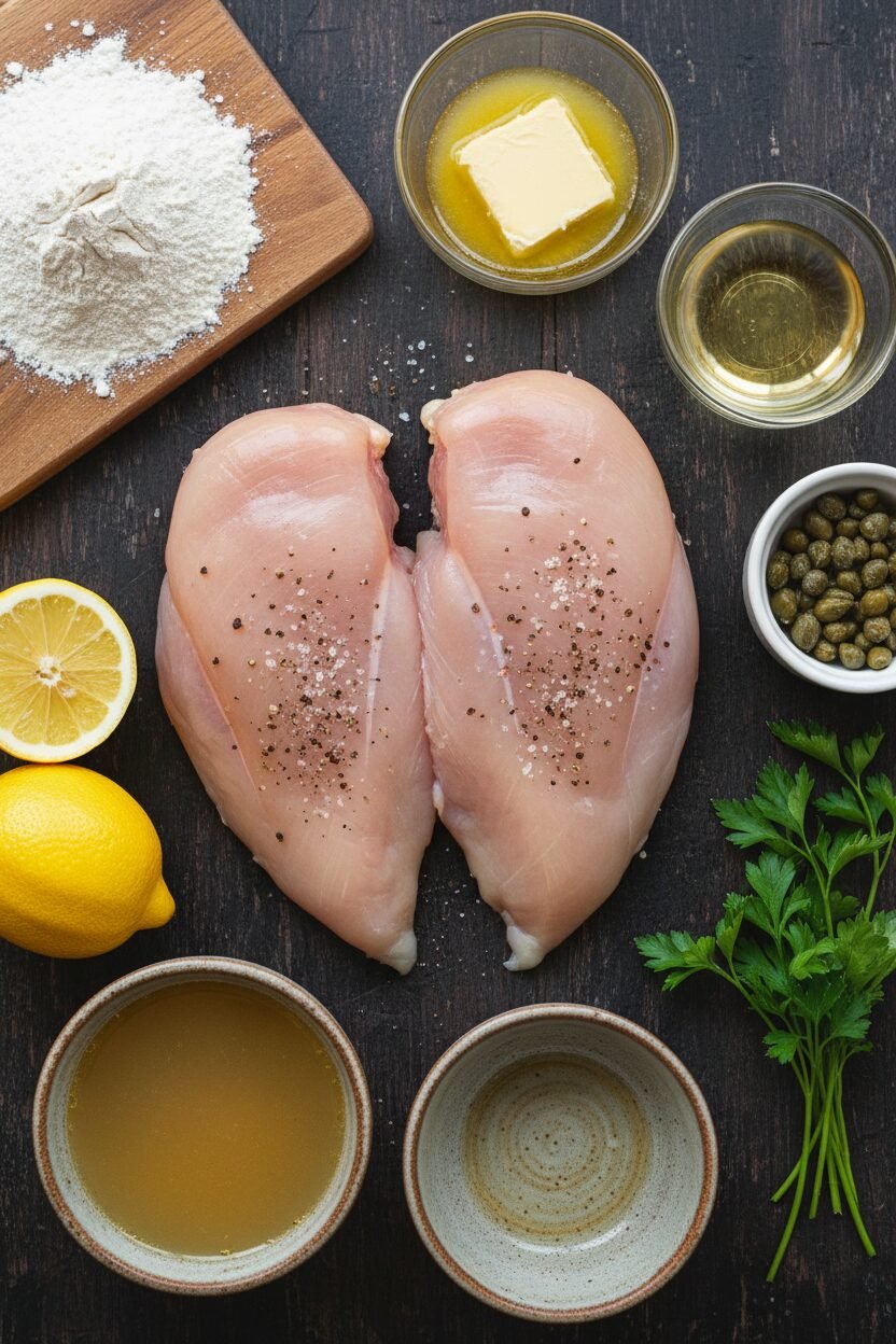 Speedy Chicken Piccata with Lemon Capers