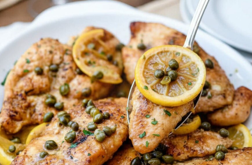 Quick 20-Minute Chicken Piccata with Capers