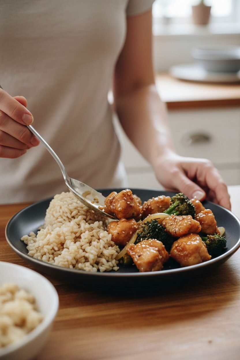 Speedy Teriyaki Chicken with Broccoli