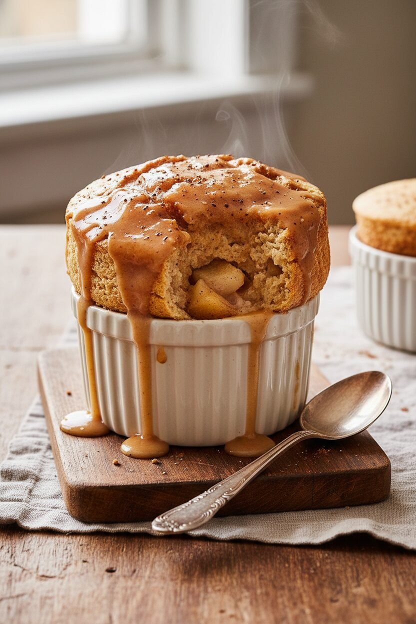 Spiced Pear Delight with Cinnamon Glaze