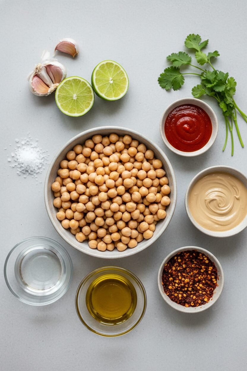 Spicy Chili Crisp Hummus