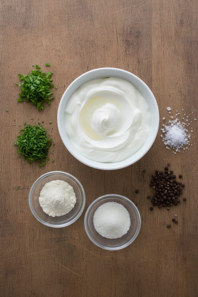 Spring Herb Greek Yogurt Protein Dip