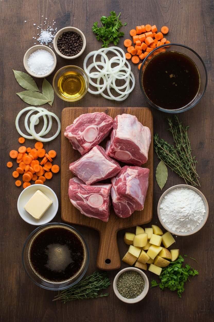 Spring Lamb and Potato Stew