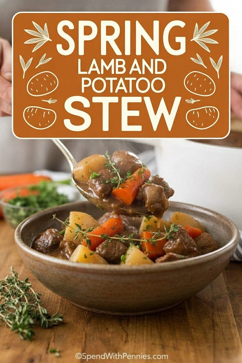 Spring Lamb and Potato Stew