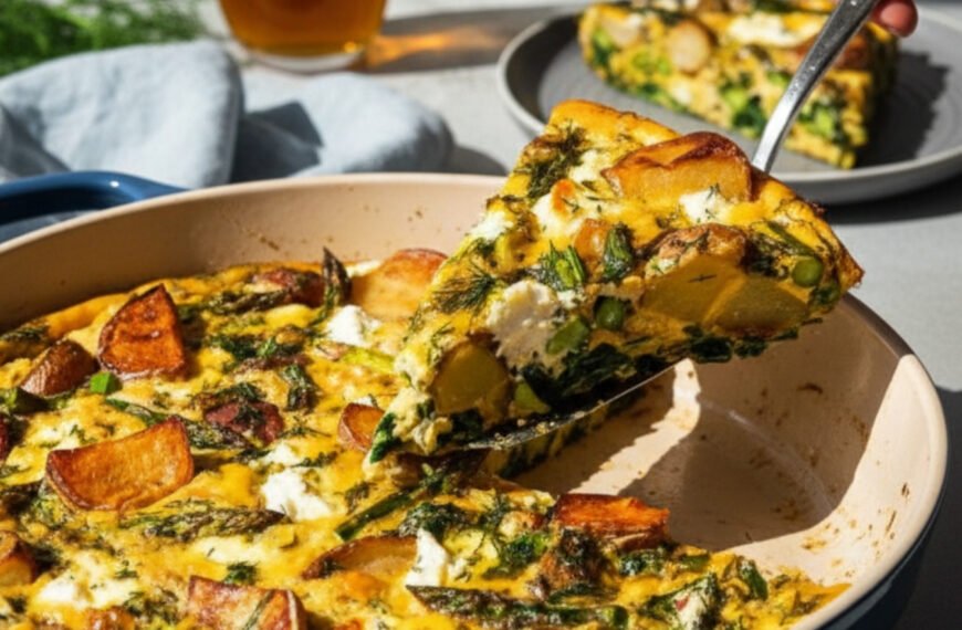 The Ultimate Spring Vegetable Frittata for Brunch