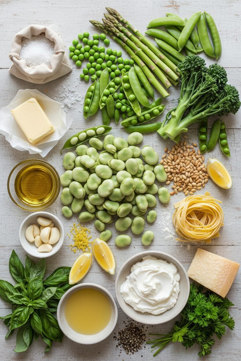 Spring Vegetable Pasta Primavera