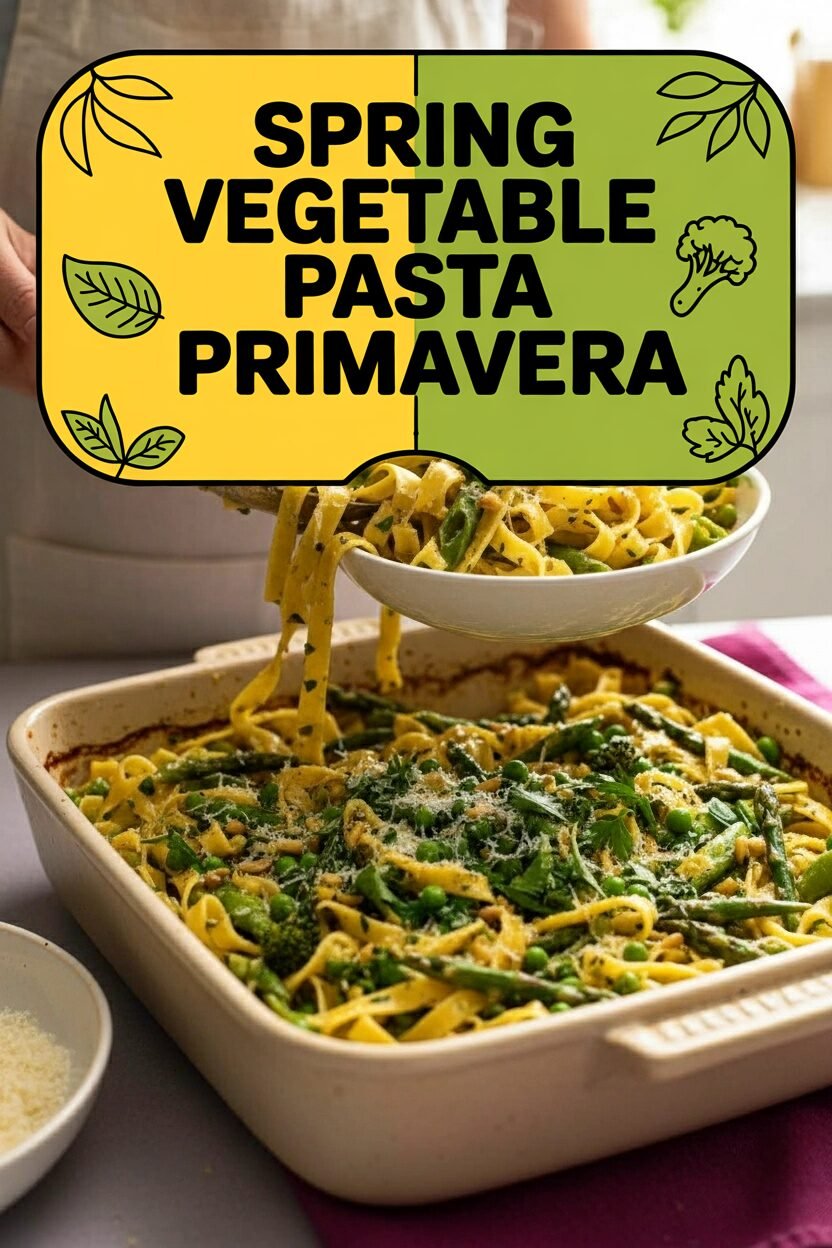 Spring Vegetable Pasta Primavera